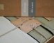 Турецкое постельное белье из вареного хлопка Limasso Essualte Stonewashed Ranforse 200 х 220 см Oxford Tan-Akdeniz Yesili 6