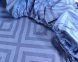 Простирадло на резинці LARA бязь dp11297 Ромб Dark Blue 160х200х25 2