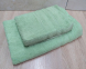 Набір турецьких махрових рушників Ada Turkey 50х90+70х140 Light Green 0