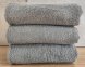 Рушник махровий однотонний Turkey 50х90 Light Gray щільність 500 г/м2 петля 16/1 ОПТ від 10 шт 0
