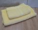 Набір турецьких махрових рушників Ada Turkey 50х90+70х140 Light yellow 0