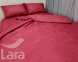 Постільна білизна LARA сатин-страйп Bordo d13035p полуторна 0