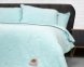 Плед-покривало турецьке ultra soft Zeron 220х240 з наволочками Камінь ментол 0