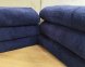 Набір турецьких махрових однотонних рушників Zeron 6 штук 70х140 Dark Blue щільність 500 г/м2 1