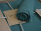 Турецкое постельное белье из вареного хлопка Limasso Stonewashed Ranforse 200 х 220 см Dark Green 5