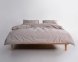 Турецкое постельное белье из вареного хлопка Limasso Stonewashed 200 х 220 см Inara Oxford Tan 1