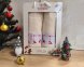 Набір новорічних рушників Gulcan 50x90+70х140 Merry Christmas Decorations Beige 2
