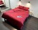 Постільна білизна LARA бязь d11185p Ромб Red полуторна 3