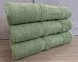 Набір турецьких бамбукових махрових рушників Zeron 3 штуки 70х140 Bamboo Green 0
