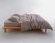 Турецкое постельное белье из вареного хлопка Limasso Stonewashed 200 х 220 см Inara Oxford Tan 3