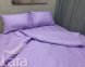 Постельное белье LARA сатин-страйп Lavender d13007s семейное 2