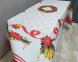 Скатерть новогодняя Eponj Home 150х220 Green Wreath красно-белая 0
