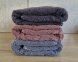 Набір турецьких махрових рушників Cestepe MicroCotton Premium 3 штуки 70x140 Ucgen 2 щільність 600 г/м2 1