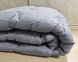 Ковдра зимова вовняна Vladi стьобана євро 200х220 щільність 400 з наповнювачем з новозеландської вовни Grey 3