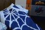 Дитяча постільна білизна ТАС Disney ранфорс 160х220 см Spiderman Blue City з простирадлом на резинці 100 х 200 см 1