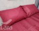 Постільна білизна LARA сатин-страйп Bordo d13035d двоспальна 2