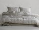 Турецкое постельное белье из вареного хлопка Limasso Stonewashed Ranforse 200 х 220 см Cassandra Natural Cream 4