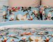 Турецька постільна білизна Prima Casa Digital Satin 200 х 220 см Magnolya Blue 0