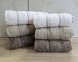 Набір турецьких махрових рушників Cestepe MicroCotton Premium 3 штуки 50x90 + 3 штуки 70х140 Multi 1 щільність 600 г/м2 3