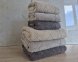 Набор турецких махровых полотенец Cestepe MicroCotton Premium 3 штуки 50x90 + 3 штуки 70х140 Eva 2 плотность 600 г/м2 2