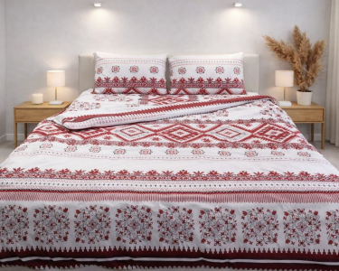 Постельное белье LARA бязь d11342e евро 200х220 см