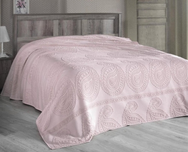 Простынь махровая Arya хлопок Misley Pink 160х220