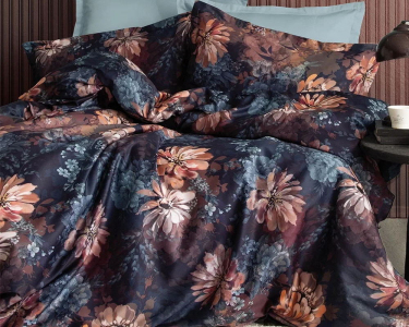 Турецкое постельное белье Issimo Digital Satin 300 TC 200х220 см Chanson