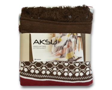 Турецкий хлопковый плед Aksu West 180×220