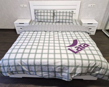 Постельное белье LARA бязь d11362e евро 200х220 см