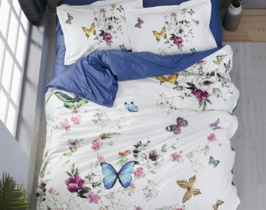 Турецька постільна білизна First Choice VIP сатин 3D Silvia євро