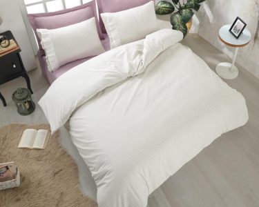 Постельное белье Turkiz Ranforce Prima 200х220 см Mauro Violet