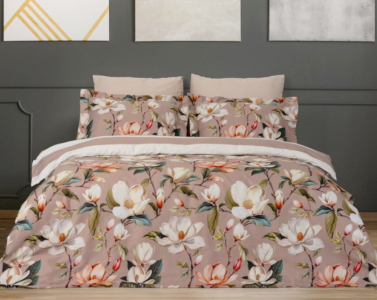 Турецкое постельное белье Prima Casa Digital Satin 200 х 220 см Magnolya Bej