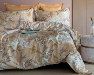 Турецкое постельное белье Issimo Digital Satin 200 х 220 см Botanist