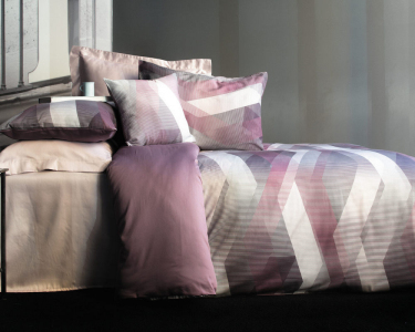 Турецкое постельное белье Issimo Digital Satin 200 х 220 см Helix Purple