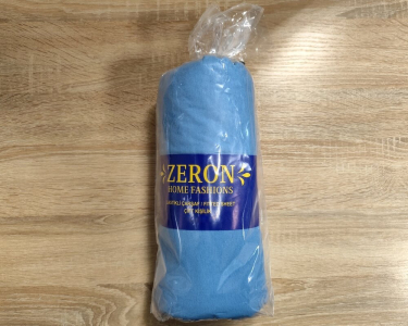 Простынь на резинке трикотажная Zeron Blue 90х200х30