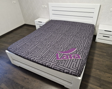 Простынь на резинке LARA бязь dp11364 160х200х25