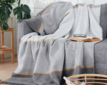 Турецкий хлопковый плед Aksu Halley 180×220