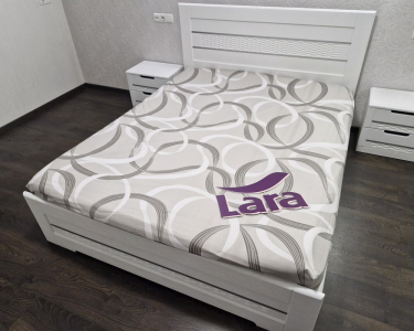 Простынь на резинке LARA сатин dp13254 160х200х25