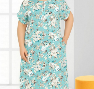 Туника женская Cocoon 22346 Turquoise размер XXXL