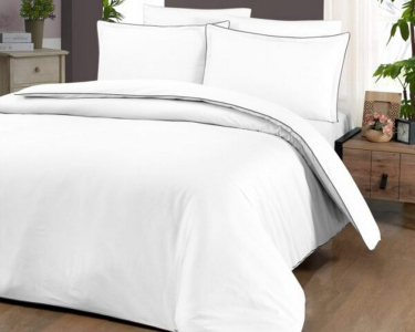 Турецкое постельное белье La Romano Premium Satin Lucca White семейное