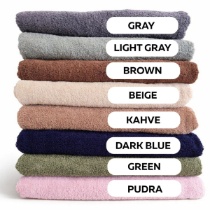 Полотенце махровое однотонное Turkey 70х140 цвета в ассортименте 500 г/м2 петля 16/1 ОПТ