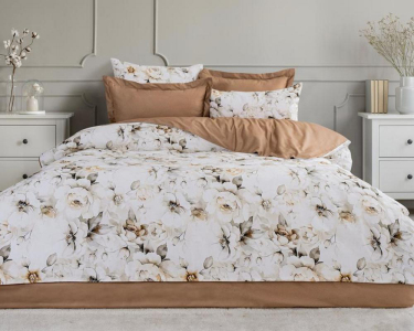 Постельное белье Saheser Digital Satin 300 TC 200х220 см Wendy
