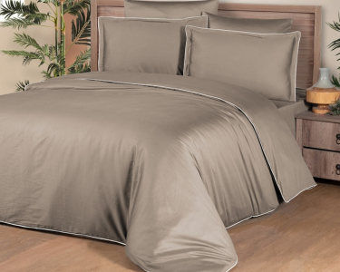 Турецкое постельное белье La Romano Premium Satin Lucca Rock семейное