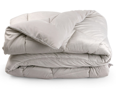 Одеяло всесезонное силиконовое велюровое Руно Soft Pearl полуторное 140х205