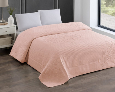 Махровая простынь-покрывало Zeron Turkey 150х220 Bawer Somun