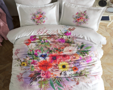Турецкое постельное белье Prima Casa Digital Satin 200 х 220 см Posy