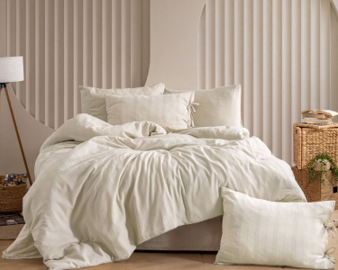 Турецкое постельное белье Pupilla Natural Series 200х220 см Erica Bej