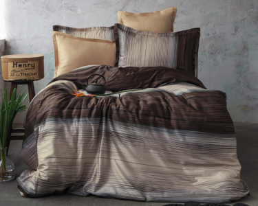 Турецкое постельное белье Issimo Digital Satin 200 х 220 см Gerard