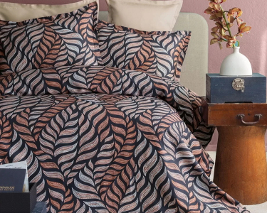 Турецкое постельное белье Issimo Digital Satin 200 х 220 см Moss