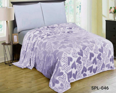 Плед велсофт мікрофібра Sofia 150х215 SPL-046